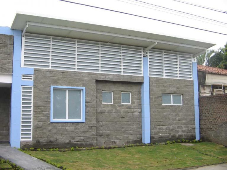 construccion con bloque concreto