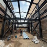 Estructura metalica completa – estructura metálica Restaurante Salvaje, Cali – HFL Ingeniería y Arquitectura