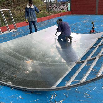 CONSTRUCCION PISTA BMX  COLOMBIA